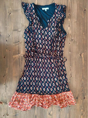 DR2 Geometric Print Dress – Women’s M